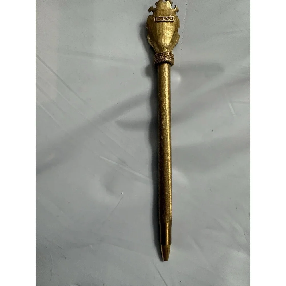 Vintage Florenza Pen With Blue Stone Cabachon